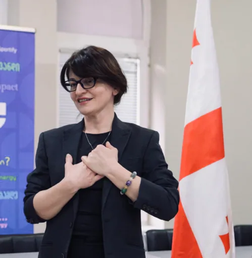 Inga M. — Senior Compliance and Integrity Governance Lead from Georgia