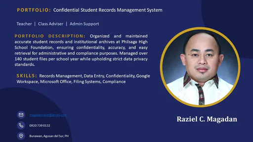 Photo of Raziel M.