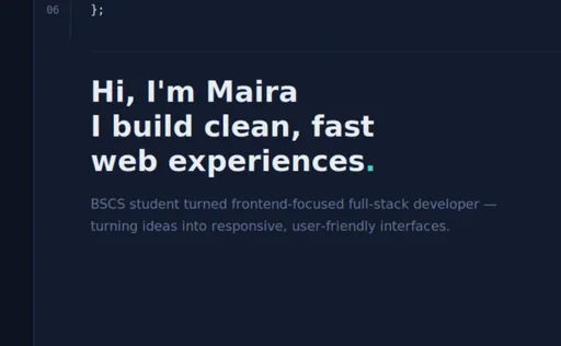 Maira B. profile photo