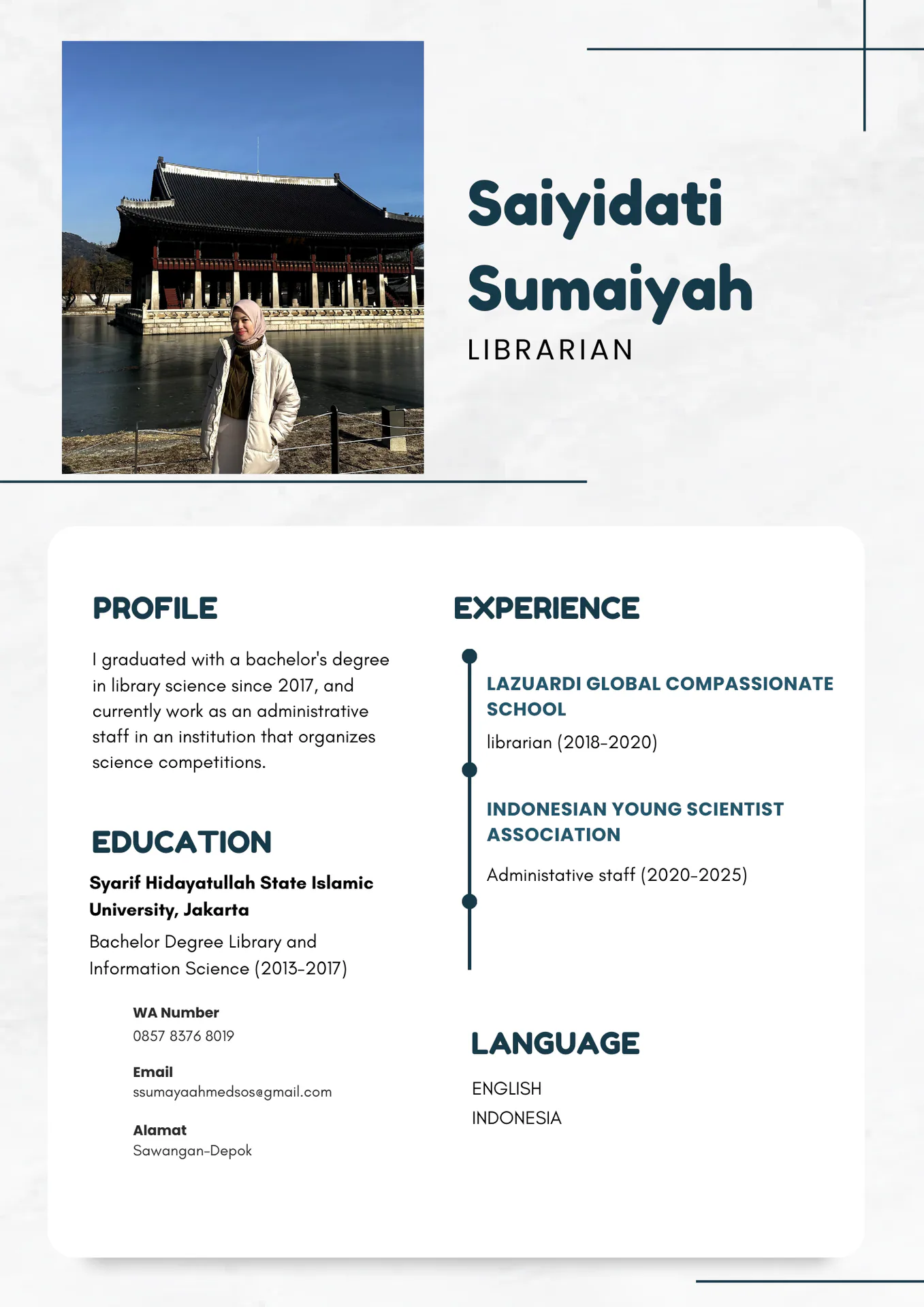 Portfolio item of Saiyidati S.