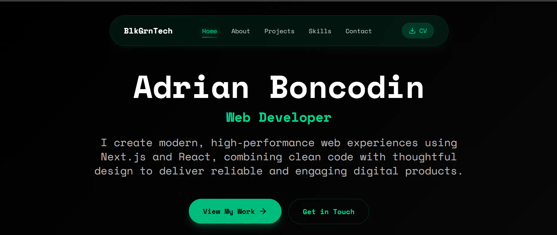 Portfolio item of Adrian J.